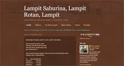 Desktop Screenshot of lampitsaburina.com