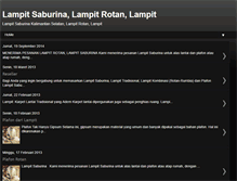 Tablet Screenshot of lampitsaburina.com